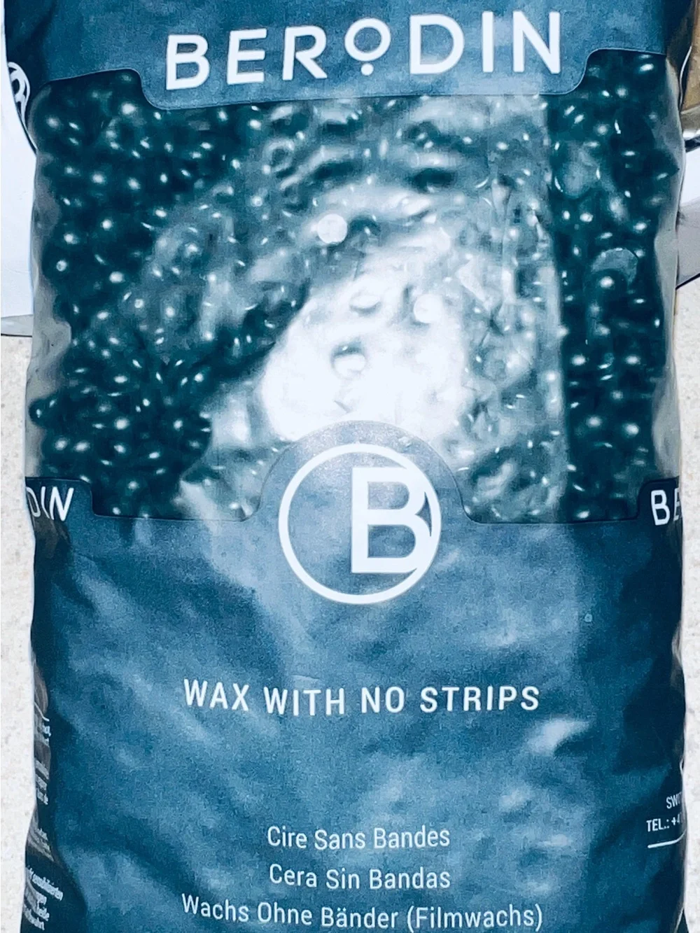 Blue No-Strip Wax Beans for Women